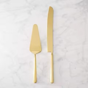 Juego de cuchillo y servidor para pastel de acero espejado con mangos de resina con tema de nácar elegantes para bodas celebraciones de lujo - Product Image 6