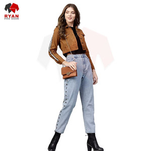 Veste en jean moderne pour femmes, fabriquée en denim lavé de haute qualité, pour un usage quotidien et des tenues décontractées - Product Image 6