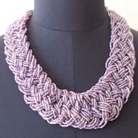 Collier ras du cou avec strass, Imitation bijoux de verre perlée, coloré, nouveau Design,