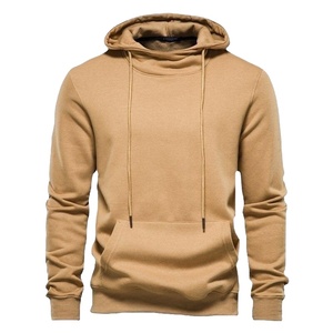 Pull-over d'hiver Sweat-shirt à capuche décontracté à manches longues pour hommes Direct Factory Quality Cheap Price Low quantité minimale de commande Lined Fleece Fabric Sweat Wear - Product Image 5
