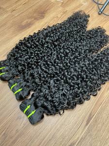 สั่งตรงหนังกําพร้าต่อผมมนุษย์ Pixie ไอน้ําผมหยิกรวมกลุ่มในราคาขายส่งผมเวียดนาม - Product Image 5