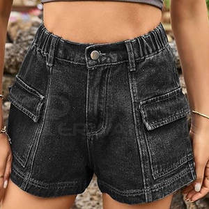 Best-Selling High Quality <b>Jeans</b> Shorts For <b>Women</b> Fashion Clothing Comfortable <b>Women</b> <b>Jeans</b> Shorts In Low Price - Product Image 3