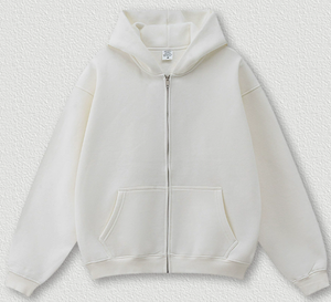 Fabricants de sweats à capuche à fermeture éclair intégrale pour hommes, de haute qualité, personnalisés, en gros, avec impression et broderie, pour vêtements personnalisés - Product Image 6