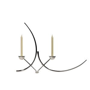 Candelabro decorativo de diseño elegante, candelabro de Metal con Base de mármol, candelabro para accesorios de vajilla - Product Image 4