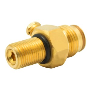 Válvula de pin para tanque de paintball, válvula de pin para botella de CO2 de 20 oz, cuerpo de válvula de latón 5/8-18 UNF, válvula reemplazable - Product Image 3