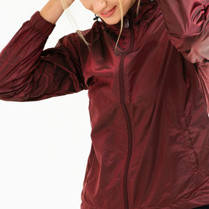 Chaquetas cortavientos para mujer fáciles de usar Precio al por mayor Servicio OEM Chaquetas para mujer Chaqueta cortavientos transpirable para mujer - Product Image 5