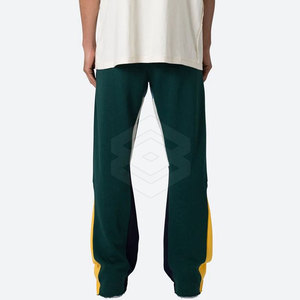 Custom Logo Design <b>Men</b> Flare <b>Trouser</b> Lightweight <b>Elastic</b> Waist Casual High Quality Breathable - Product Image 2