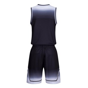 Uniformes de basket-ball OEM ensembles sans manches en polyester 100% respirant imprimé par transfert de chaleur personnalisé avec votre logo - Product Image 3