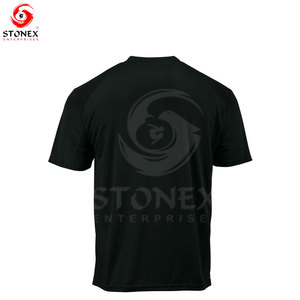 T-shirts personnalisés en gros pour hommes – T-shirts épais 100 % coton à col rond pour hommes - Product Image 3