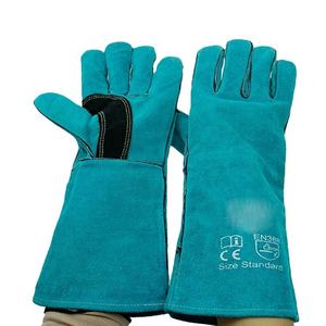 Fire & Heat Resistant <b>Gloves</b> for Stick TIG MIG BBQ Fireplace <b>Oven</b> Grill Wood Stove Animal Handling - Product Image 2