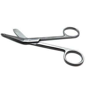 Ciseaux en acier inoxydable léger personnalisés OEM Ciseaux à pansement réutilisables de dernière conception Source d'alimentation manuelle Instruments chirurgicaux - Product Image 5