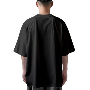 T-shirt en jersey pour homme surdimensionné tendance, streetwear, manches courtes, 100% coton, hip hop, coupe ample, imprimé, anti-rétrécissement, décontracté, vêtements d'été - Product Image 2