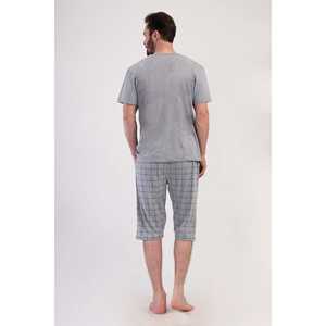 Conjunto de Camiseta sin Mangas y Pantalones Cortos con Bolsillos para Hombre, Cuello Redondo y Manga Corta - Product Image 1