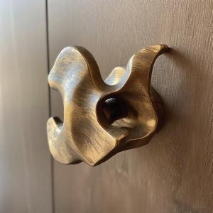 Bouton de porte en laiton massif HeritageGlow avec finition antique commode placard tiroir poignée pour Villa hôtel meubles appartement - Product Image 3