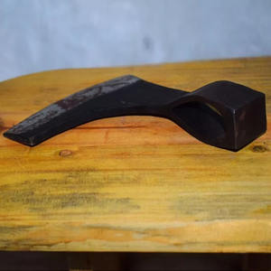 Medieval <b>Viking</b> Battle <b>Axe</b> Blade Handmade in black - Product Image 3