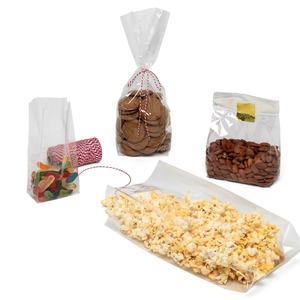 Clear Gusseted Cello <b>Bags</b> for Food Storage - Product Image 1