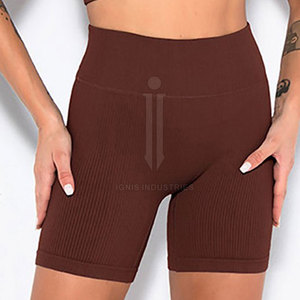 Shorts de gymnastique décontractés pour femmes Shorts de gymnastique confortables à la mode pour femmes fabriqués en usine Concevez votre propre logo - Product Image 1