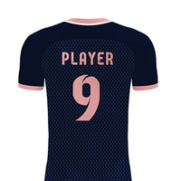 En Çok Satan Nefes Alabilen Büyük Beden Spor Giyim Unisex Futbol Forması %100 Polyester Kısa Kollu Baskılı Özel Takım Giyim Setleri
