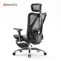 SIHOO M57B chaise pivotante chaise confortable chaise egornamique pour maux de dos avec jambe endormie