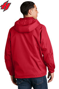 Chubasquero impermeable de PU ligero Unisex, chaqueta cortavientos con cierre de cremallera, ropa de invierno con capucha para hombre para la temporada de primavera - Product Image 4