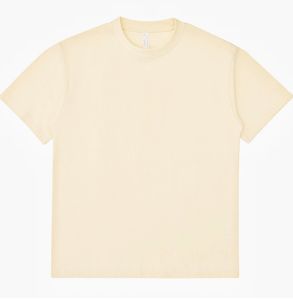 T-shirt personnalisé pour homme 100% coton de luxe - épaules larges T-shirt à col rond côtelé de haute qualité et lourd pour homme FINER - Product Image 4