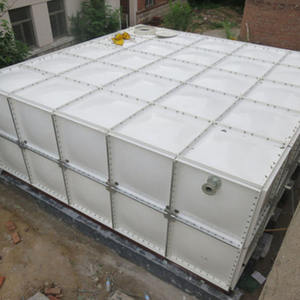 Tanque de Agua Rectangular de FRP/GRP Personalizado de Fábrica, Tanque de Almacenamiento de Agua Modular para Agua Potable, Resistente a la Corrosión, Subterráneo - Product Image 5