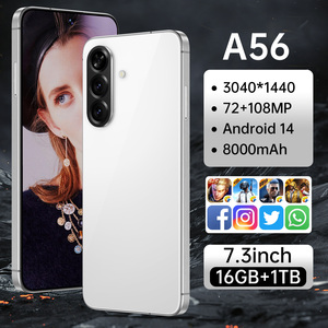 สมาร์ทโฟน Original A56 รุ่น 8+256GB รองรับ 5G LTE CDMA สองซิม หน้าจอ HD 108MP รองรับภาษาสเปน - Product Image 6