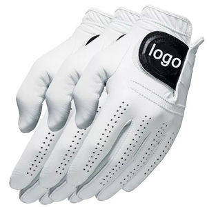 Nouveau style de gants de golf verts en peau de mouton importés antidérapants gants de golf sur mesure pour femmes - Product Image 5