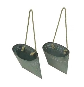 Lot de 3 Jardinières Suspendues Décoratives en Métal pour la Maison Restaurant Café Fournitures Prix - Product Image 2