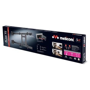 ขายึดจอทีวีติดผนัง (70 กก.) VESA 600 x 400 ตราธงทีวี สีดำ 480872 - Product Image 2