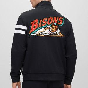 Conjunto deportivo de chaqueta y pantalones cortavientos para hombre, con cremallera, para entrenamiento al aire libre - Product Image 6