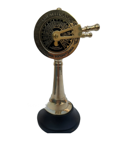 Vintage Style Collectible Marine Brass Telegraph Decorative Brass Nautical Ship Telegraph Decorative Wooden and Brass Telegraph - Product Image 2