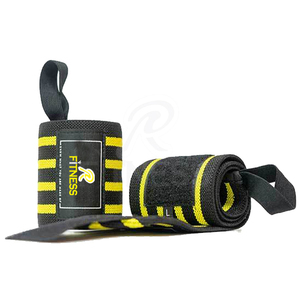 Sangles de poignet premium pour la musculation, support de préhension robuste pour la gym, les soulevés de terre, les tractions et l'entraînement de force - Product Image 5