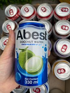 Agua de Coco Abest con Pulpa, Lata de 330 ml, Bebida Refrescante de Coco Concentrada, Baja en Carbohidratos, Fabricante Vietnamita, OEM, ODM, Marca Privada - Product Image 2