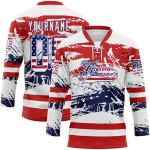 Ropa Deportiva Personalizada a Precio Razonable, Jersey de Hockey sobre Hielo para Hombre, Jersey de Hockey sobre Hielo con Logotipo Impreso Personalizado - Product Image 4