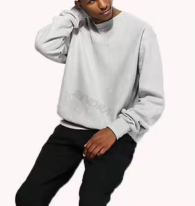 Sweats à capuche pour homme 100% coton New Reverse Weave Crew Neck Sweatshirt meilleur design de haute qualité - Product Image 2