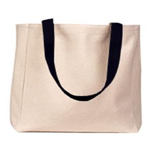 <b>Large</b> Capacity Luxury Design Tote Bag <b>Black</b> Strap Custom <b>Black</b> Canvas Shoulder Bags for Travel Fashion Accessories Wholesaler - Product Image 1