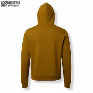Sweat à capuche personnalisé brodé en fourrure épaisse pour hommes impression bouffante anti-rétrécissement odm pour sweats à capuche d'hiver pour hommes - Product Image 2