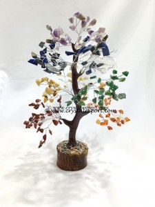 Vente en gros 300-Chip Seven 7 Chakra Arbre Agate de haute qualité Pierre précieuse Romantique Style d'amour naturel pour la maison Souvenir Gravure - Product Image 6