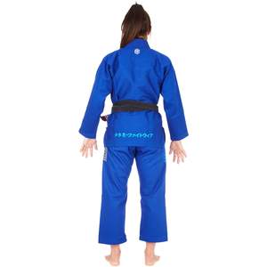 Mujeres competencia BJJ Gi 420gsm tejido de perlas preencogido Jiu Jitsu brasileño traje logotipo personalizado bordado ropa de artes marciales - Product Image 4