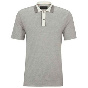 Polo informal para hombre, diseño de moda sencillo con logotipo personalizado, alta calidad, transpirable, talla grande, patrón sólido, precio - Product Image 1
