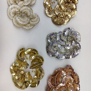 Landy Ethnic Style Hand-woven Earrings Boho Retro Beads Round Waterdrop Tassel Earrings - Product Image 1