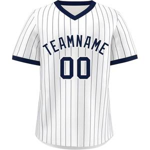 Malla transpirable de secado rápido para jóvenes/adultos, ropa deportiva, camiseta de béisbol de rendimiento con impresiones de sublimación personalizadas, ropa de equipo directa OEM - Product Image 2