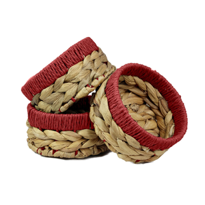 Wholesale Eco-friendly Handwoven Round Water Hyacinth Baskets Organize Food in Style <b>Kitchen</b> <b>Storage</b> From Vietnam - Product Image 1