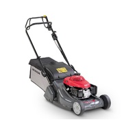 Mesin Pemotong Rumput Industri DIY Seri HRX yang Tangguh, 150 CC, Mesin 2-Tak, Pisau Silinder, Penggerak Sendiri, Kecepatan Variabel