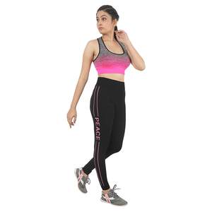 Conjunto de Camiseta y Pantalones Cortos de Yoga Ligeros y Cómodos para Mujer, Suaves, Elásticos, de Secado Rápido, Transpirables, con Estampado Sólido, para Uso Activo, con Cordón - Product Image 2