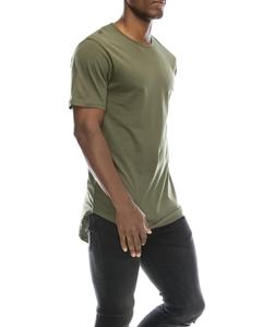 Camiseta Deportiva Formal de Manga Corta para Hombre, 100% Algodón, Dobladillo Curvo Regular, Tela Oxford, Poliéster/Algodón - Product Image 3