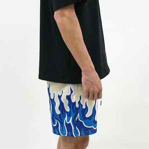 Pantalones cortos de carga informales para hombre 100% algodón de alta calidad tejido elástico color bolsillo diseño informal - Product Image 3