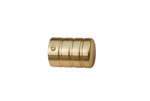 Tringle à rideau industrielle en laiton massif, embout réglable, installation facile, 20 mm, solide, durable, décoration murale pour mariage et maison, supports muraux - Product Image 5