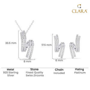 Juegos de Joyería Fina de Plata de Ley 925 Premium, Compre en Línea Elegantes Pendientes Colgantes - Product Image 5